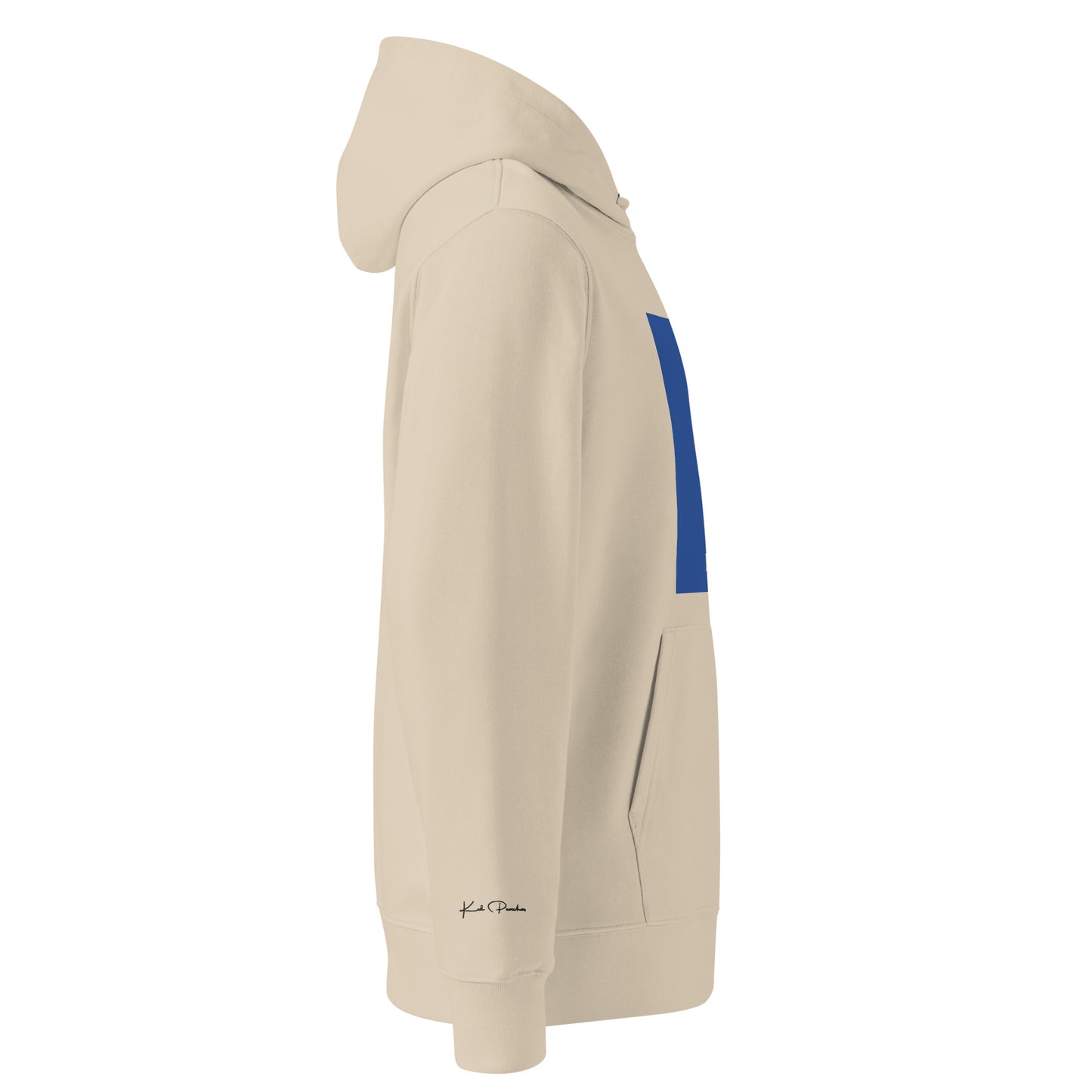 Gone with the Wind - Beige Essential Eco Hoodie Right View
