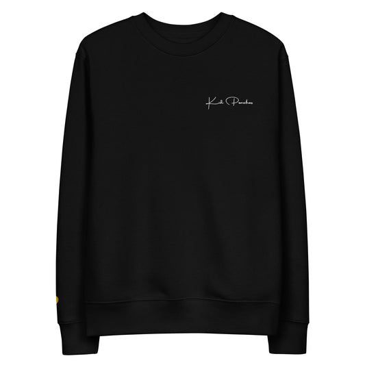 Black Eco Sweatshirt Front View