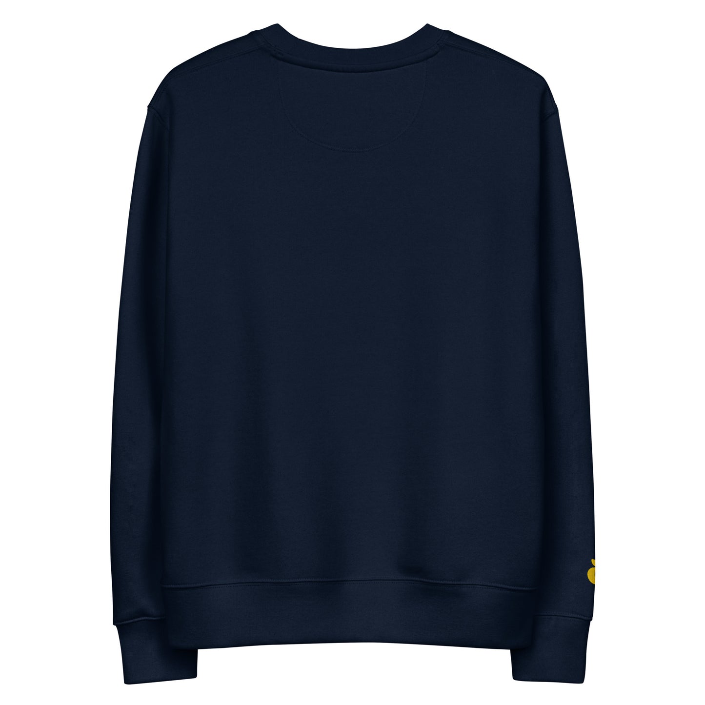 French Navy Eco Sweatshirt Back View