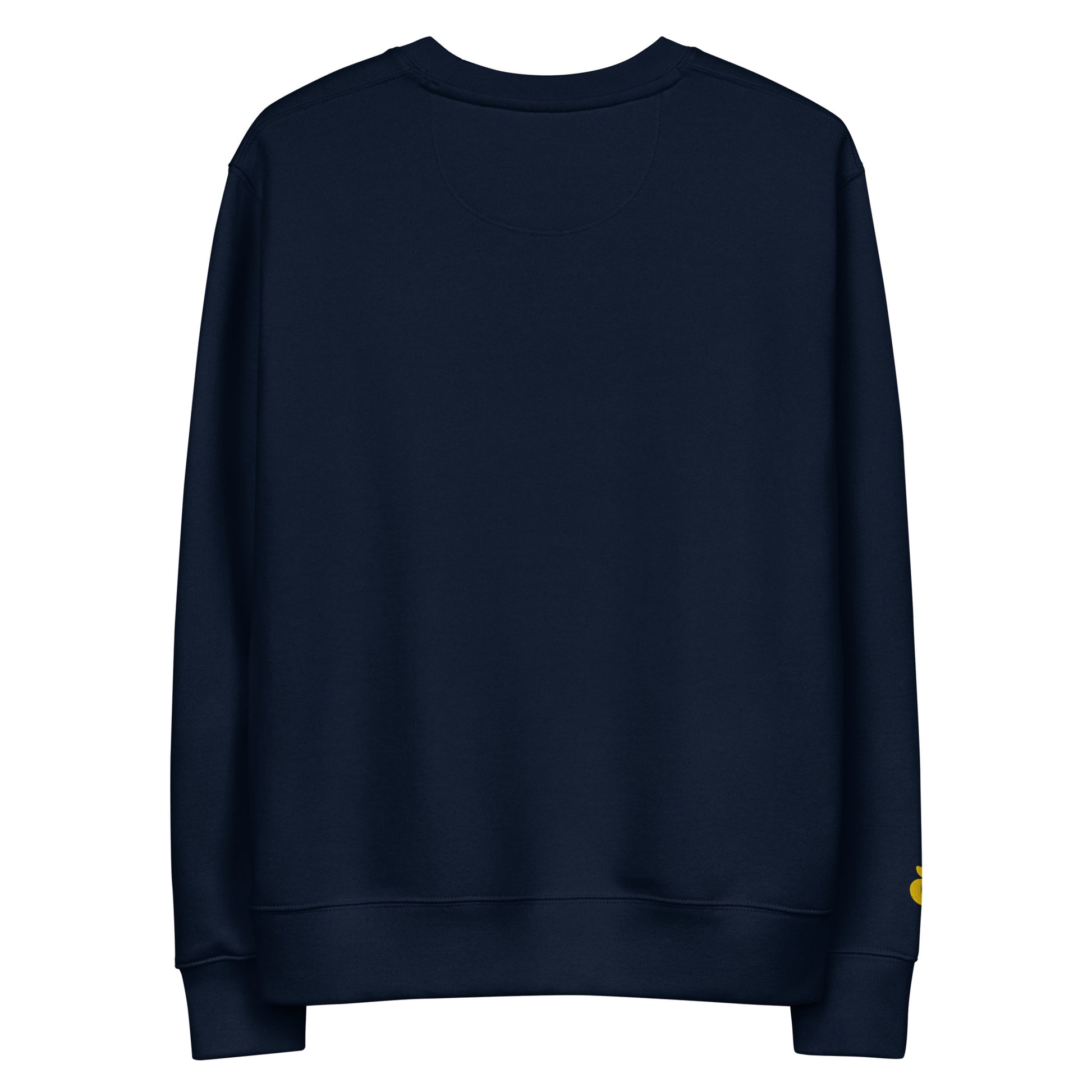 French Navy Eco Sweatshirt Back View