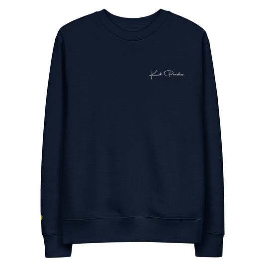 French Navy Eco Sweatshirt Front View