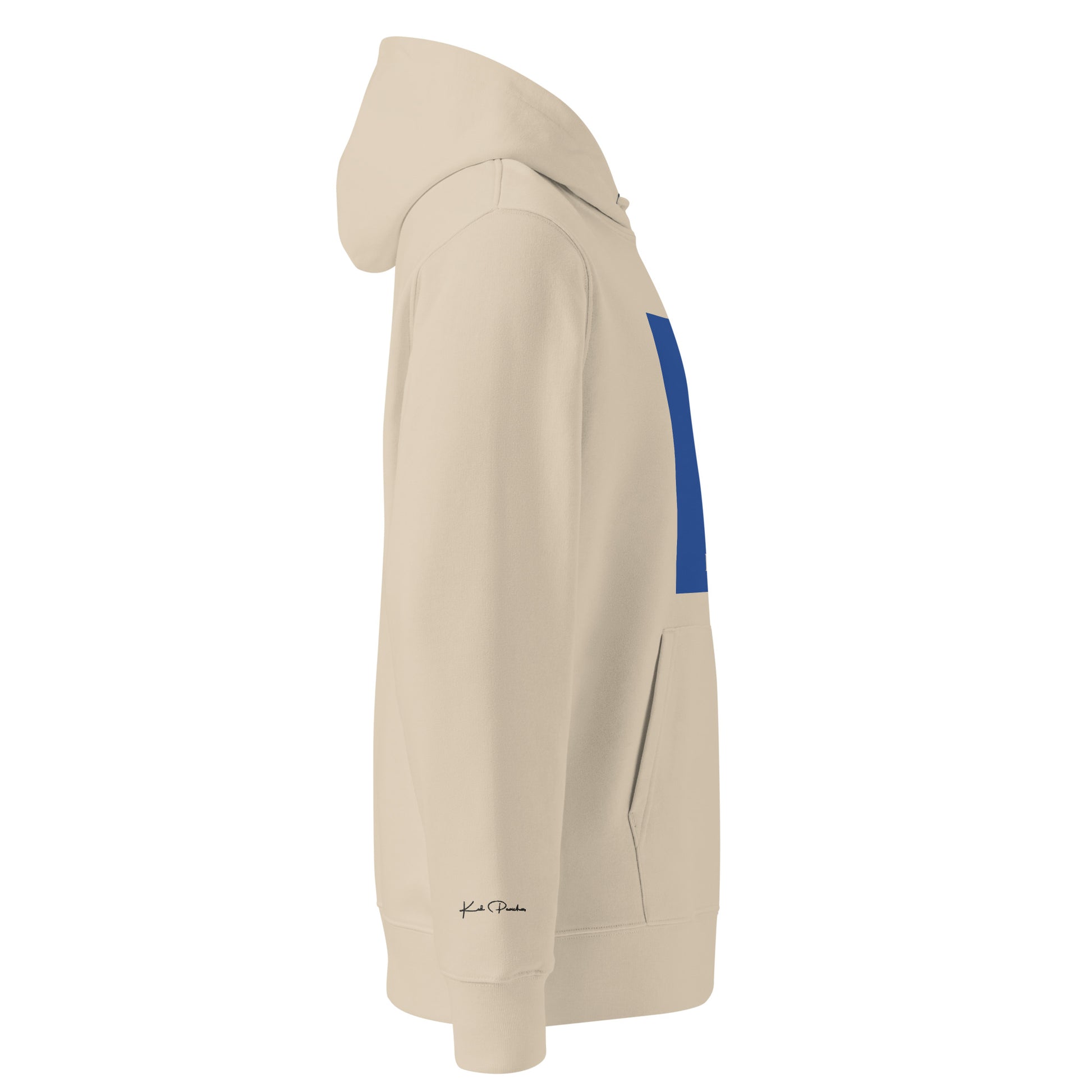Gone with the Wind - Beige Essential Eco Hoodie Right View