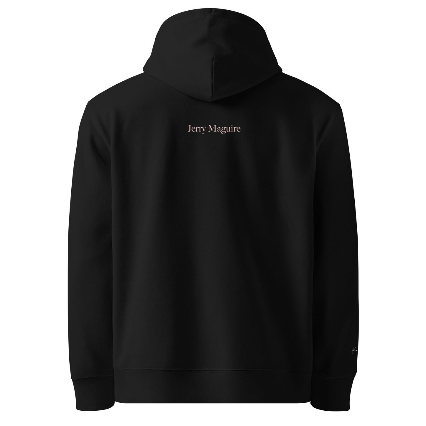Jerry Maguire - White Essential Eco Hoodie Back View