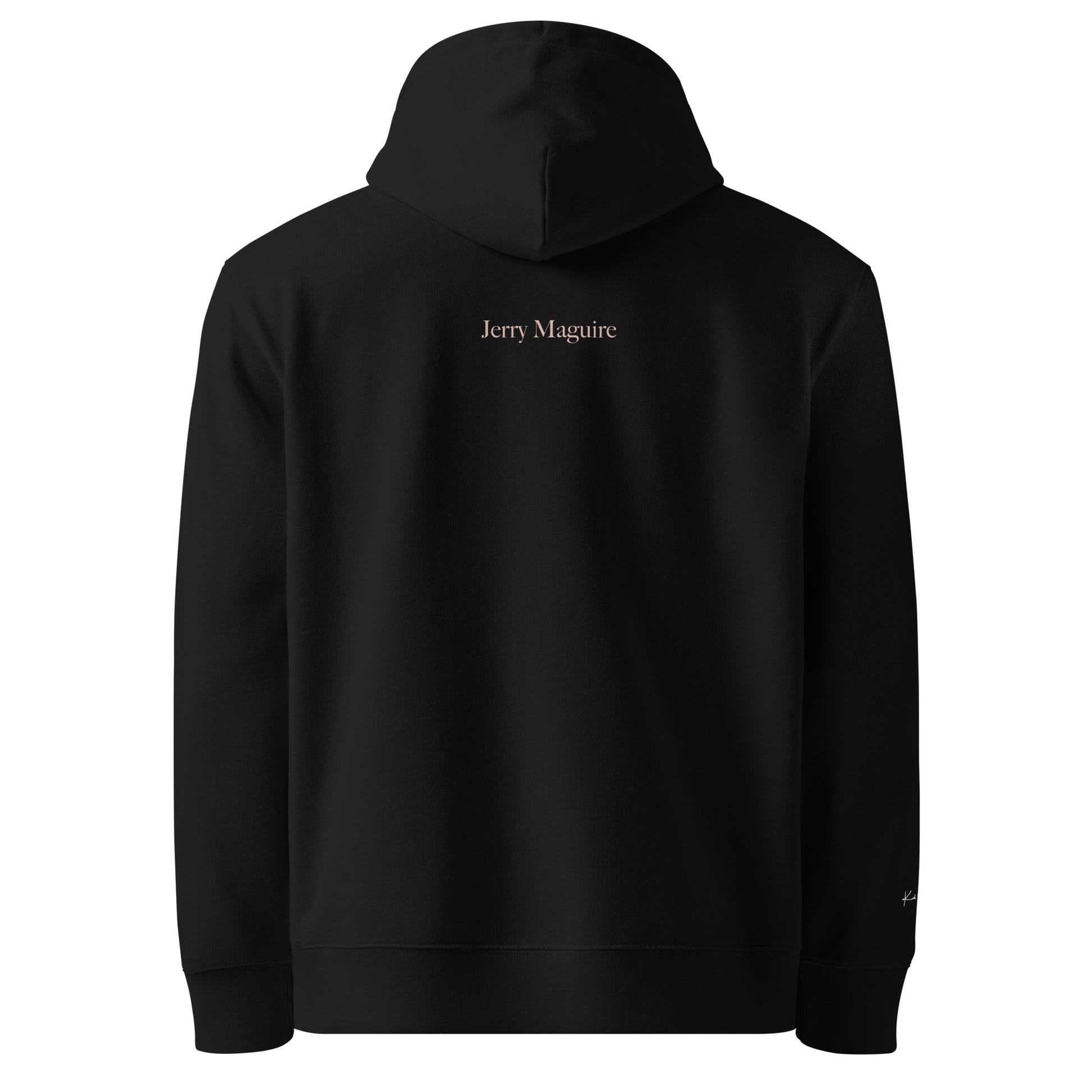 Jerry Maguire - White Essential Eco Hoodie Back View