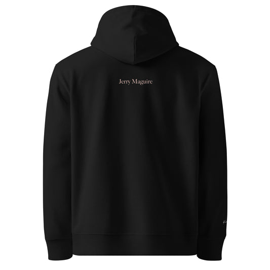 Jerry Maguire - White Essential Eco Hoodie Back View