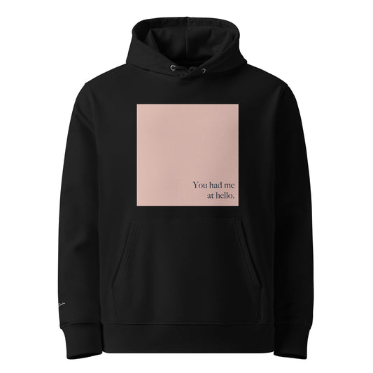 Jerry Maguire - White Essential Eco Hoodie Front View