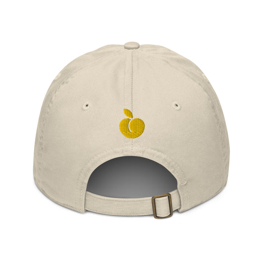 Oyster Organic Baseball Cap Back View