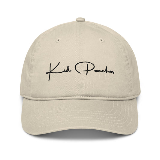 Oyster Organic Baseball Cap Front View