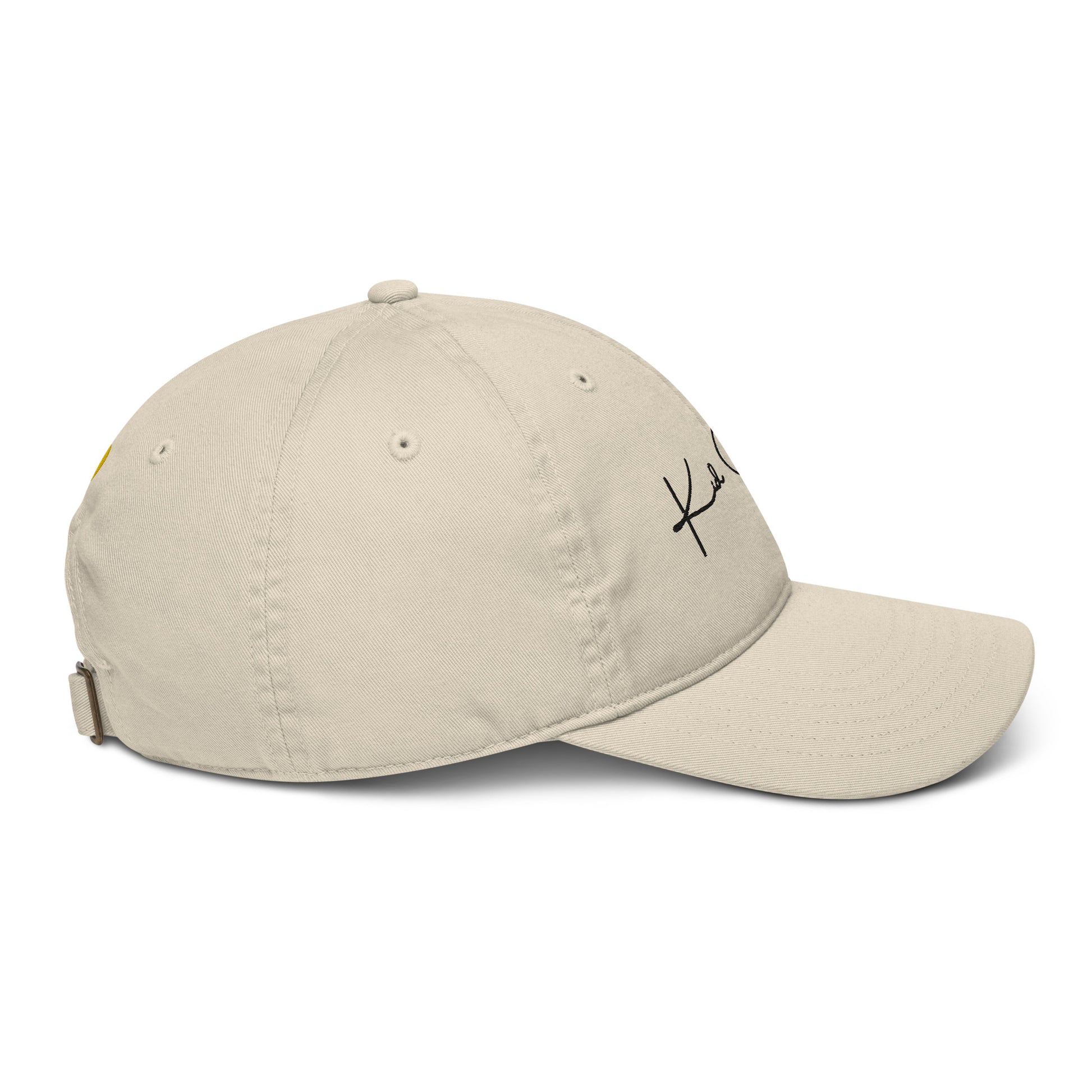 Oyster Organic Baseball Cap Full Right View
