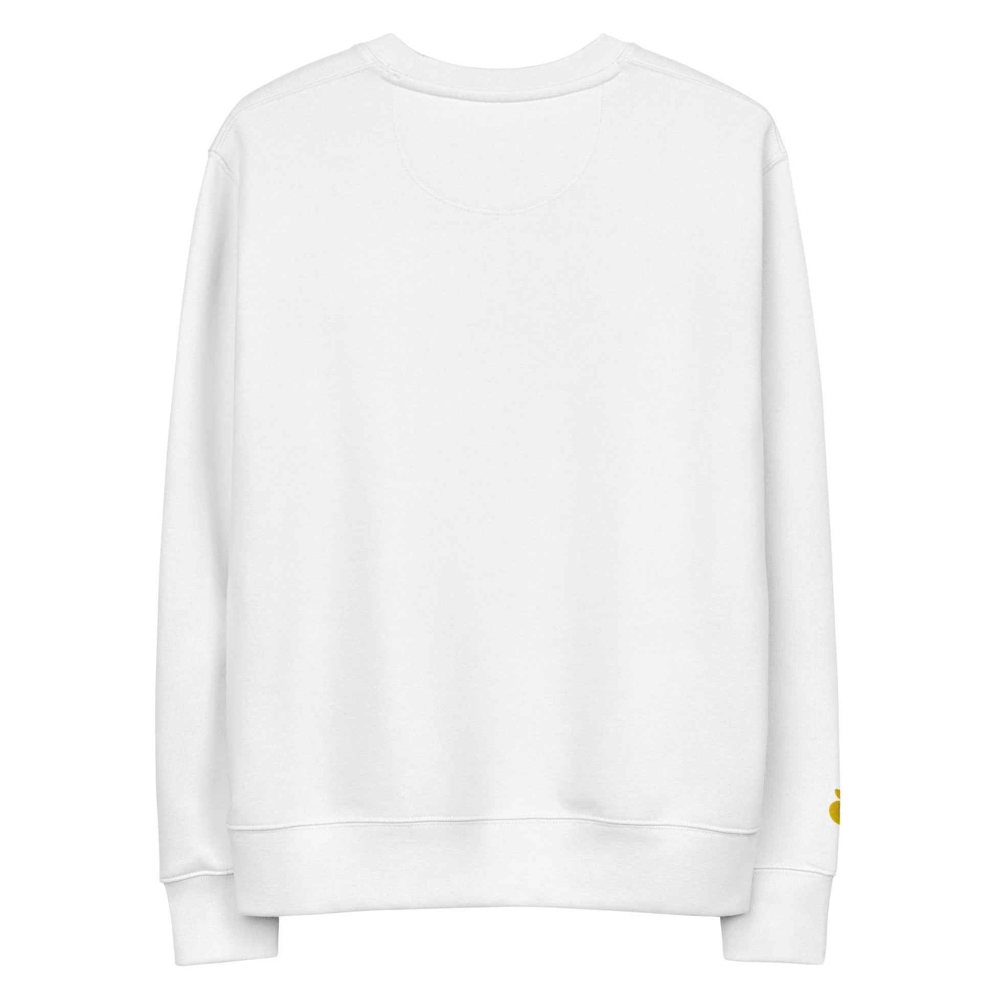 White Eco Sweatshirt Back