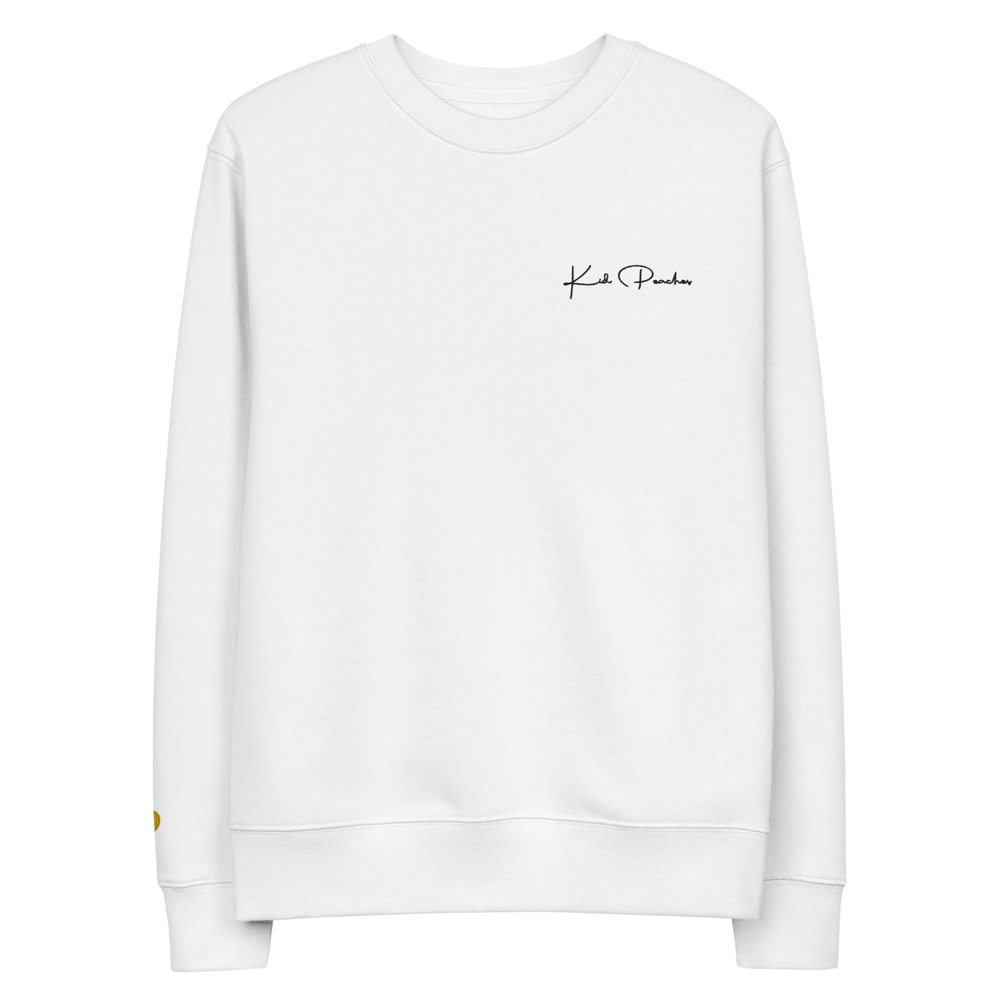 White Eco Sweatshirt Front
